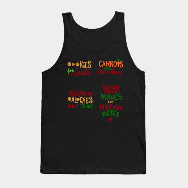 Christmas Cookies Tank Top by Iblue